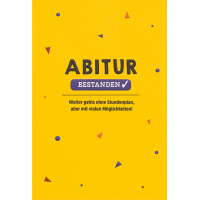 Abitur unverpackte Glückwunschkarte mit Umschlag...