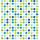 Geschenkpapier Röllchen 70 x 150 cm Tupfen Punkte Dots grün blau weiß