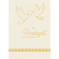 Hochzeit Große A4 XXL Glückwunschkarte mit...