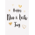 Hochzeitzeitstag unverpackte Glückwunschkarte mit Umschlag Der Happy DU & ICH Tag