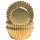 40 Deko Muffins Backförmchen gold 50 x 27mm in Verpackungsfolie mit Eurolochung