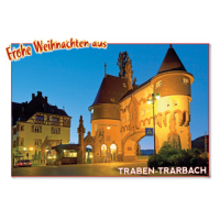 Traben-Trarbach Weihnachten Postkarte Ansichtskarte Frohe...