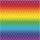 Geschenkpapier Röllchen 70x150 cm Regenbogen rot gelb blau grün
