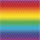 Geschenkpapier Röllchen 70x150 cm Regenbogen rot gelb blau grün