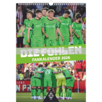 Kalender 2027 Bildwandkalender Borussia Mönchengladbach - 29,7x42 Drahtkammbindung Alpha Edition