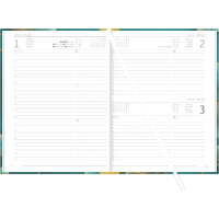 Kalender 2027 Buchkalender Style Ginkgo - 14,5x21...