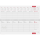 Kalender 2027 Tischquerkalender Profi Papyrus Grau - 29,7x10,5 Drahtkammbindung Zettler