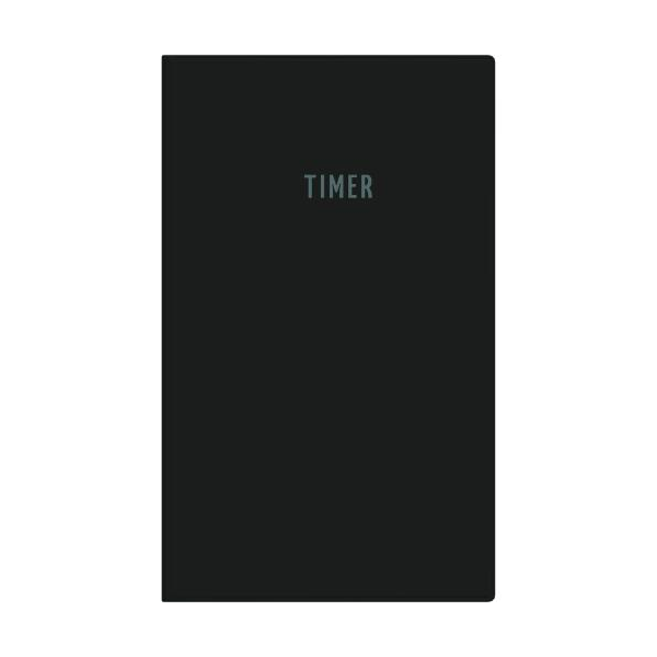 Kalender 2027 Taschenplaner 1 Woche / 2 Seiten schwarz - 9,5x16 Drahtheftung Zettler