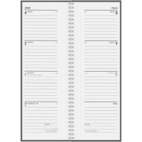 Kalender 2027 Buchkalender Vormerkbuch 1 Woche / 2 Seiten...
