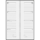 Kalender 2027 Buchkalender Vormerkbuch 1 Woche / 2 Seiten - 10,5x29,7 Drahtkammbindung Zettler