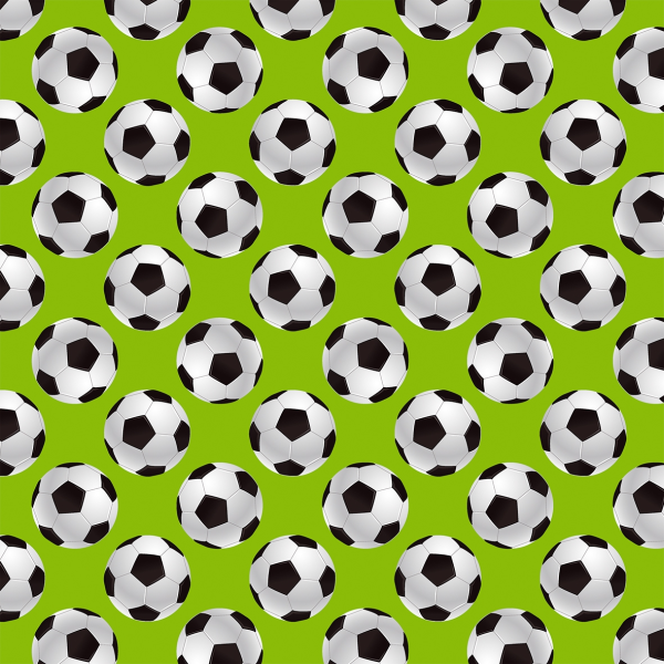 Geschenkpapier Röllchen 70x150 cm Fussbälle Kinderpapier Fußball Soccer