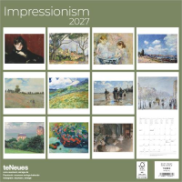Kalender 2027 Broschürenkalender Impressionism -...