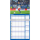 Kalender 2027 Bildwandkalender Familienplaner Hamburger SV - 22x45 Drahtkammbindung Alpha Edition