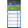 Kalender 2027 Bildwandkalender Familienplaner FC Schalke 04 - 22x45 Drahtkammbindung Alpha Edition