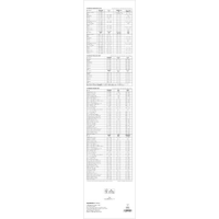 Kalender 2027 Streifenplaner/Streifenkalender GROSSDRUCK...