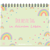Kalender 2027 Tischaufstellkalender Der beste Tag deines...