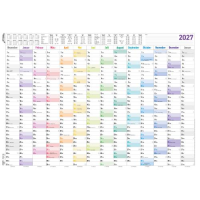 Kalender 2027 Plakat- & Tafelkalender Jahresplaner XL...