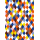 Geschenkpapier - Röllchen - 70x150 cm - Rautenmuster