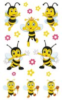 Sticker Bienen Glimmer
