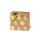 Tasche klein - CD-Format 14,5x16x6 cm - Golden Dots - goldene Punkte
