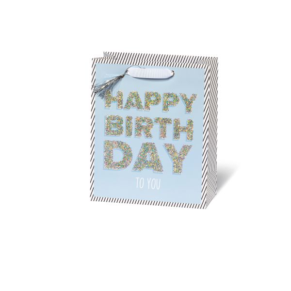 Tasche medium - Buch Format - 23x19x9 cm - BSB -  Happy Birthday to you!