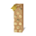 Tasche - Flaschen Format - 36x10,5x10 cm - Golden Dots - goldene Punkte